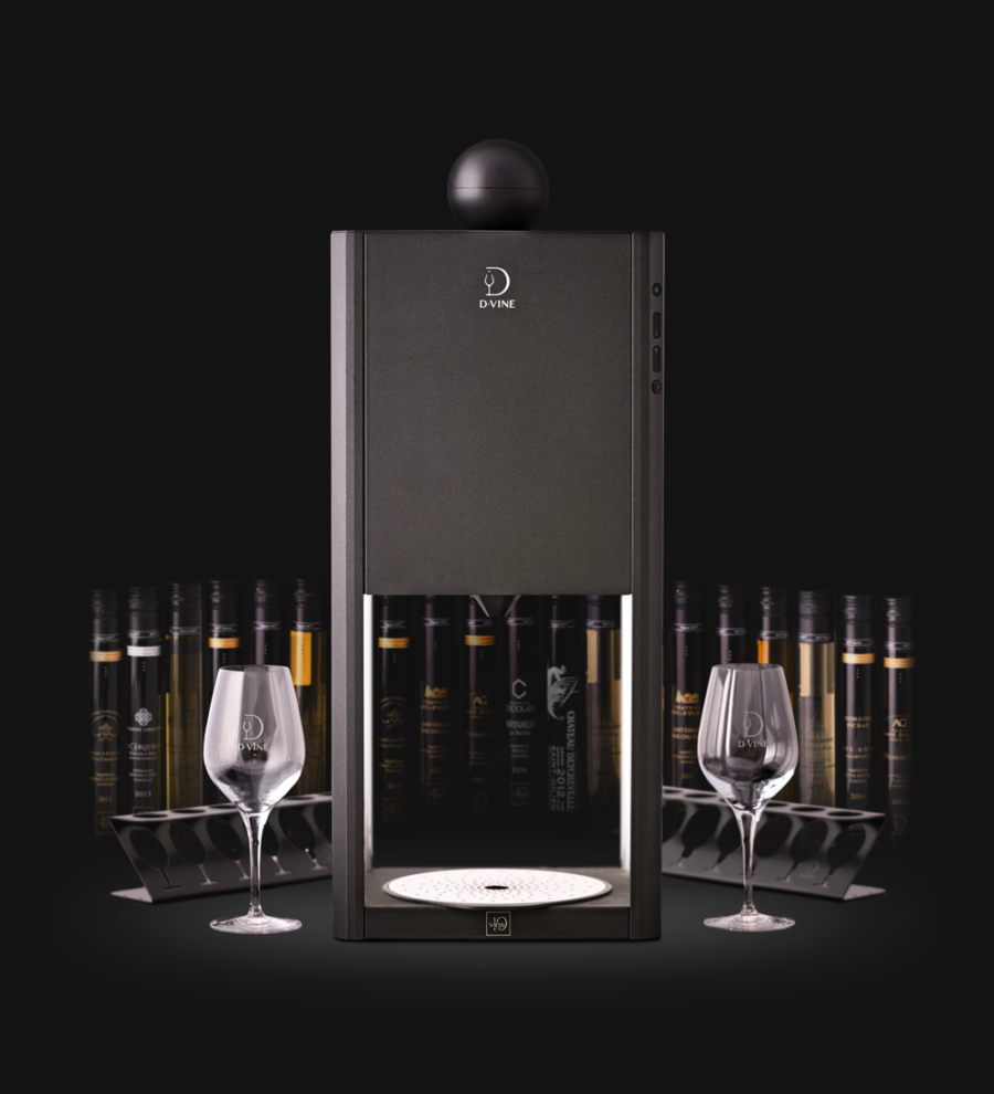Dégustez votre vin avec la machine D-vine